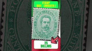 MOST WANTED KING UMBERTO I STAMPS  #shorts #valuablecollection #stamps #stampscollection #stamp