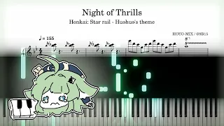 Honkai: Star Rail - Night of Thrills(Huohuo's theme) Piano Cover