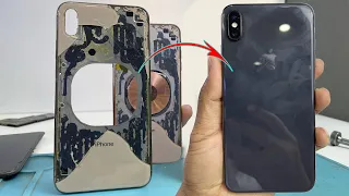 Restoration iPhone Xs Max & Convert Gold To Black