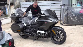 UNBOXING 2024 HONDA GOLDWING 1800 AND FIRST ENGINE START