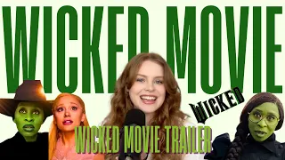 Wicked Movie Trailer Reaction | Vocal Coach Reacts | Hannah Evans Music