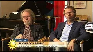 Björn och Benny aktuella med nypremiär - Nyhetsmorgon (TV4)