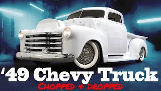 CHOPPED & DROPPED Garage Built ‘49 Chevy 3100 Smoking Tires