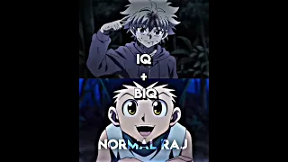 Gon (Adult) Vs Killua #fyp #trending #shorts #factsorcap #whoisstrongest #hxh #killua #gon