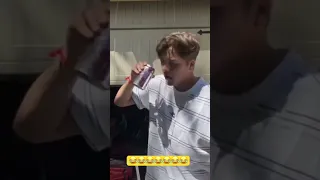 Chugging Sparkling Water Goes Horribly Wrong #dailydose