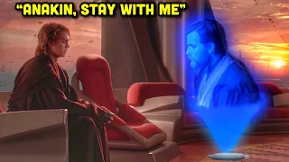 What If Obi Wan Convinced Anakin Skywalker To STAY In The Jedi Council Chambers