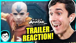 OFFICIAL TRAILER REACTION For Live Action Avatar The Last Airbender! | Netflix | 2024