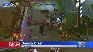 1 Dead, At Least 6 Injured In Whittier Crash