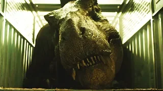 Jurassic World: Fallen Kingdom (2018) - Reviving Blue And T-Rex Transfusion Scene! - Movieclip HD