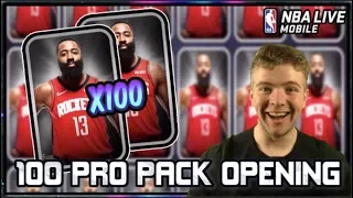 100 PRO PACKS ОТКРЫТЫЙ ЭКСПЕРИМЕНТ! | NBA LIVE MOBILE 20 S4 БОЛЬШОЕ ОТКРЫТИЕ УПАКОВКИ