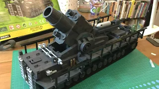 {玩具堂} SPEED BUILD: Cobi #2530 60CM Karl-Gerat 040 Siege Mortar WWII German Railway Gun TOYSTV