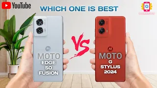 Motorola Edge 50 Fusion Vs Motorola G Stylus 2024 II Full Comparison ⚡Which One Is Best?!