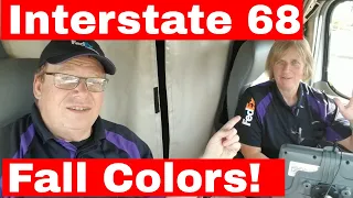 Interstate 68 and Fall Colors  - Highway Vlog #3