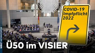 Ü50-IMPFPFLICHT: Bundestag - Union erarbeitet eigenen Antrag