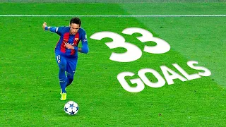 33 Goals Neymar Jr for Barca That Shocked The World