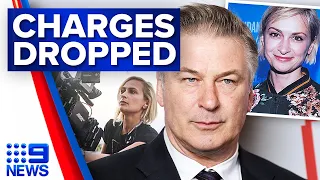 All charges against Alec Baldwin dropped over fatal Rust shooting | 9 News Australia