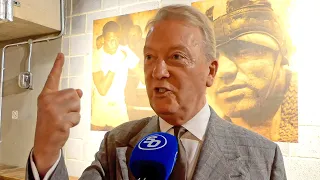 'THEY BOOED JOSHUA OUT THE RING; not worth 40% vs Fury!' - Frank Warren GOES IN!