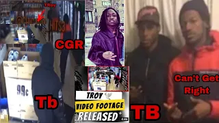 KING VON BEST FRIEND T-ROY MURDER (VIDEO)SURFACED)TB AND CAN'T GET RIGHT AT THE SCENE