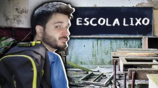 EU FUI PARA A PIOR ESCOLA DO MUNDO! - No School No Rules