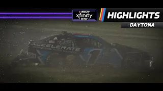 Hill avoids Mayer's final lap wreck, wins at Daytona | Xfinity Series