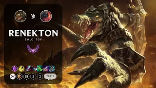 Renekton Top vs Aatrox - KR Master Patch 14.4