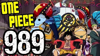 One Piece Chapter 989 Review "Straw Hats ASSEMBLE!!"