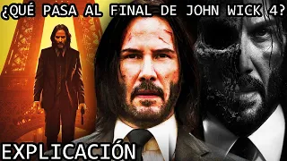 ¿Qué Significa Realmente el Final de John Wick 4? | El Final de John Wick Chapter 4 Explicado