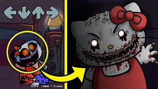 References in FNF VS Corrupted Hello Kitty | FNF Hell On Kitty