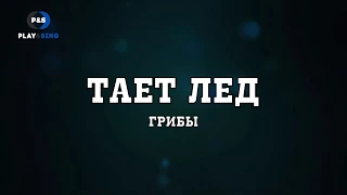 Грибы - Тает лед (караоке с аккордами)