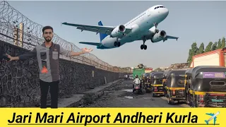 Jari Mari Airport  Kurla and Andheri #vlog