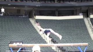 Kyla Ross - 2011 Visa Championships Podium Training - Beam