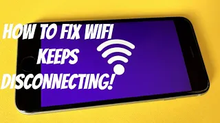 How to fix Wifi keeps disconnecting