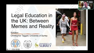 Christopher Taggart - Legal Education in the UK Between Memes and Reality