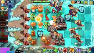 Plants vs. Zombies™ 2 - PopCap Frostbite Caves Day 11 Gameplay Walkthrough