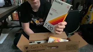 $3 Box Of Old Recorded VHS Tapes
