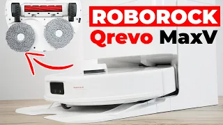 Roborock Qrevo MaxV Review & Test✅ Edge Mopping System, POWERFUL suction, Reactive AI🔥