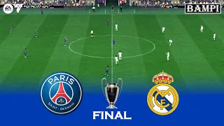 PSG vs Real Madrid / UEFA Champions League 2024 Final / Full Match / EA FC 24 Gameplay PC
