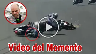 Video del accidente de Raúl Torras Martínez, momento exacto