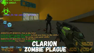 Counter Strike 1.6 CLARION - [ZM]Army Zombie Plague Server [FreeVIP+Bazooka+Ban​k] VIP Game Part 35