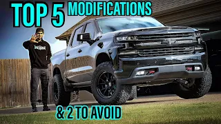 TOP 5 Silverado MODs + 2 Bad Choices [2019-2024] Trail Boss Modifications