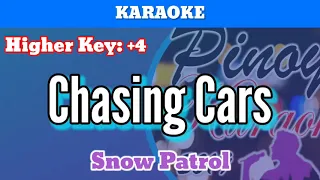 Chasing Cars by Snow Patrol (Karaoke : Higher Key +4)