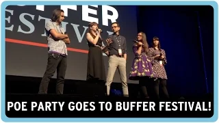 Poe Party Goes to Buffer Festival!