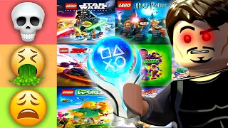 I PLATINUM'D AND RANKED EVERY SINGLE LEGO GAME!