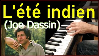 L'été indien (Africa) Joe Dassin FREE STYLE Simple Piano Cover Reprise