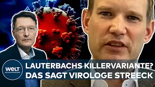 CORONA: Karl Lauterbach schlägt Alarm! Das sagt Virologe Hendrik Streeck zur Killervariante