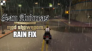 San Andreas Definitive Edition Mod Showroom #1 - Rain Fix