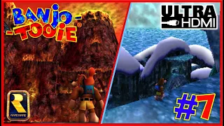 BANJO-TOOIE 100% Walkthrough N64 UltraHDMI Part 7 HAILFIRE PEAKS 100% Collectibles & Cutscenes