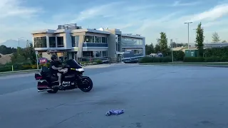 loudest goldwing on YouTube  wheelies