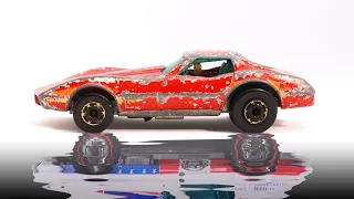 Painting Hot Wheels Cars - Chevrolet Corvette