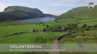 Volunteering on the Ffestiniog & Welsh Highland Railways